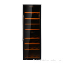 CE Yunit ng kahalumigmigan control Dual zone wine cooler